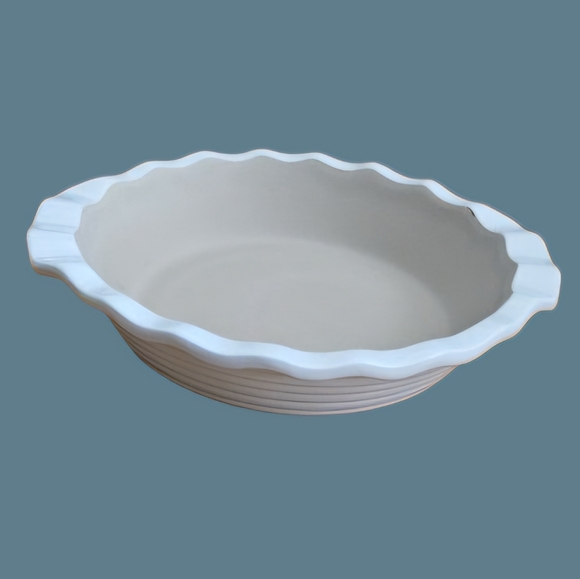 *NWOT The Pampered Chef New Traditions Family Heritage Deep Dish Pie Pan - Picture 3 of 3